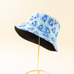 Men's Love Tie Dye Fisherman Hat for Outing