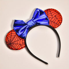 Baby Girls Spider Web Bow Hair Hoop Party Headwear Hair Accessories