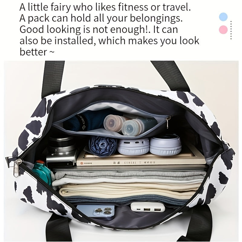 Expandable Tote Bag Dry Wet Separation Swimming Yoga Fitness Bag