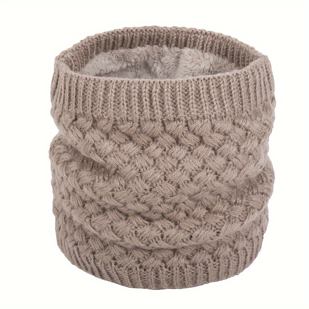 Thick Velvet Neck Gaiter for Winter Outdoor Activities