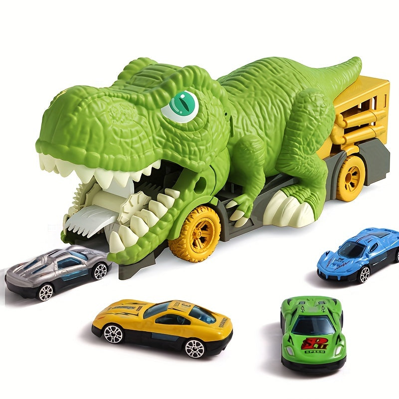 T-Rex Devouring Car Storage Toy - Dino Can Eat Car