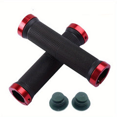 2pcs Mountain Bike Handlebar Cover Aluminum Alloy Bilateral Anti off Handlebar