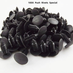 100pcs 8mm Plastic Expansion Rivets for Fenders and Bumpers