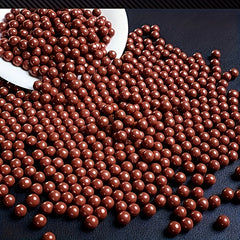 Brown Glossy Clay Balls for Slingshot - 100/300/500pcs Pack