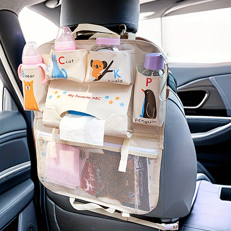 Multifunctional Car Seat Back Storage Bag Organizer