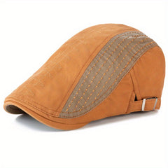 Men's Vintage Newsboy Cap Sun Visor Retro Hat