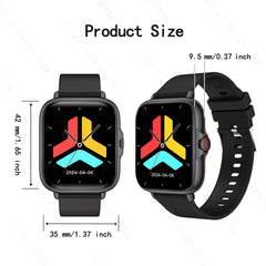 Smartwatch Sports Watch 1.83in HD Screen Voice Assistant Unisex Fitness