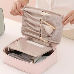 Portable Cosmetic Toiletry Storage Bag for Camping & Travel