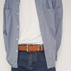 Men's Casual Buckle Belt for Denim Pants Jeans