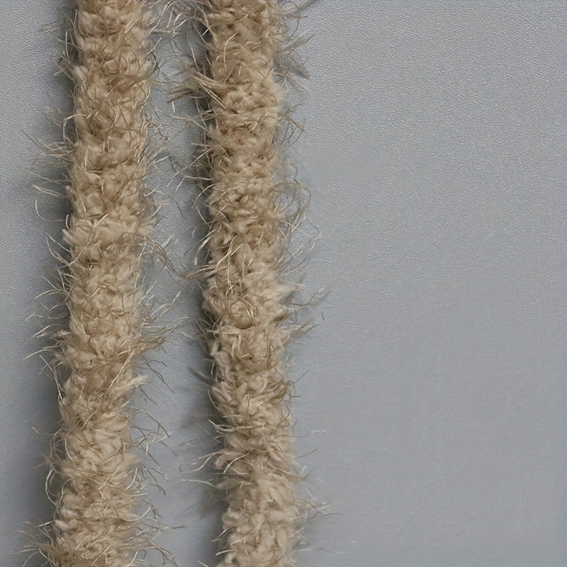 Long Wool Yarn Solid Thick And Dense DIY Doll Accessories