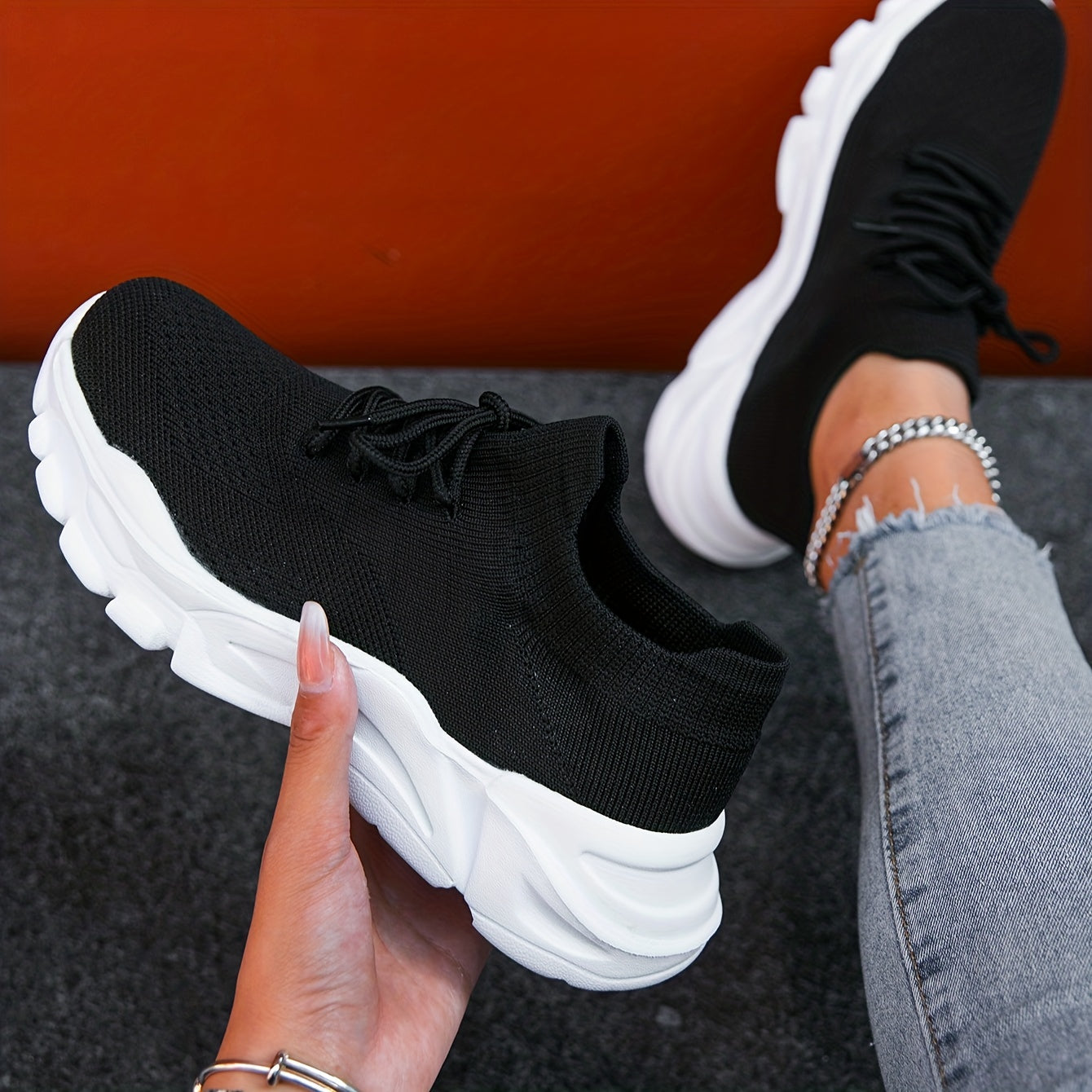 Women's Mesh Tennis Sports Shoes Lightweight Breathable Comfortable Outdoor
