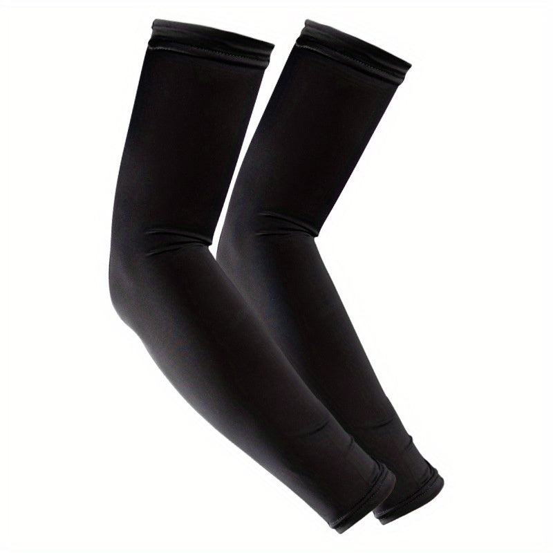 Cooling Arm Sleeves Ice Silk Sun UV Protection Arm Sleeves For Cycling Fishing