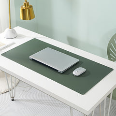 Double Sided Faux Leather Light Up Office Desk Mat