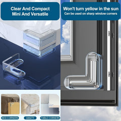 20pcs Clear Corner Protector Guard for Table Edges & Corners
