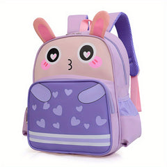 Children's Cartoon School Bag Spine Protection Backpack for Ages 3-6