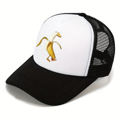Duck Print Baseball Cap Sunshade Sunscreen Casual Hip Hop Trucker Hat