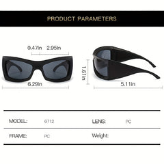 Y2K Wrap Around Sunglasses UV400
