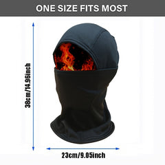 Warm Fleece Balaclava for Men and Women - Windproof Face Mask for Winter