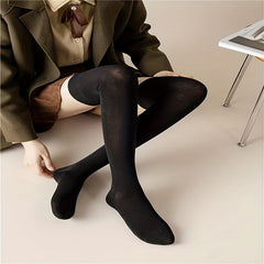 5 Pairs Boys Casual Over the Knee Socks for Spring Autumn