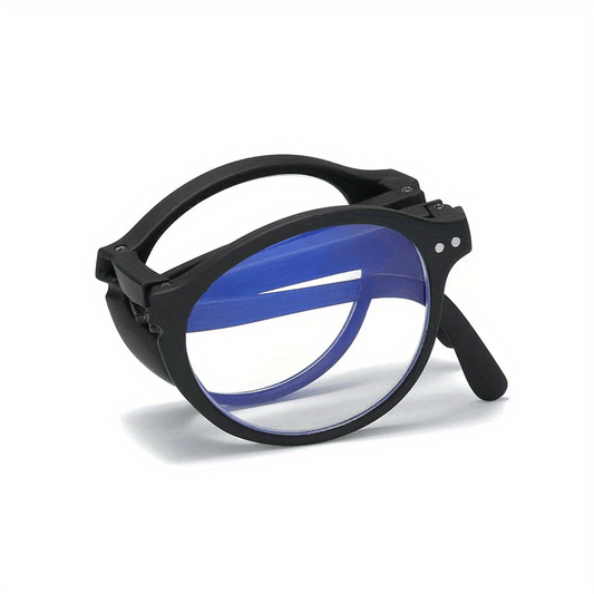 Folding Anti Light Reading Glasses with Case