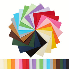 100 Sheets Colored Cardstock 20 Rainbow Colors 220gsm DIY Art Students Paper