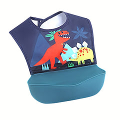 Waterproof Silicone Bib for Babies 6-24 Months