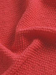 Casual Sweater Women's Solid Jacquard Cold Shoulder Jumper