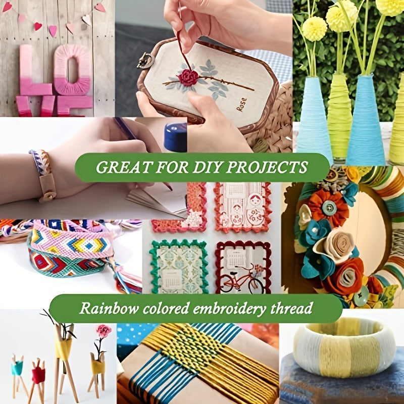 100pcs Embroidery Floss Egyptian Cotton Cross Stitch Threads
