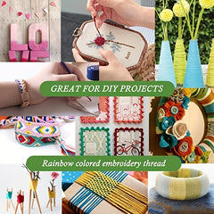100pcs Embroidery Floss Egyptian Cotton Cross Stitch Threads