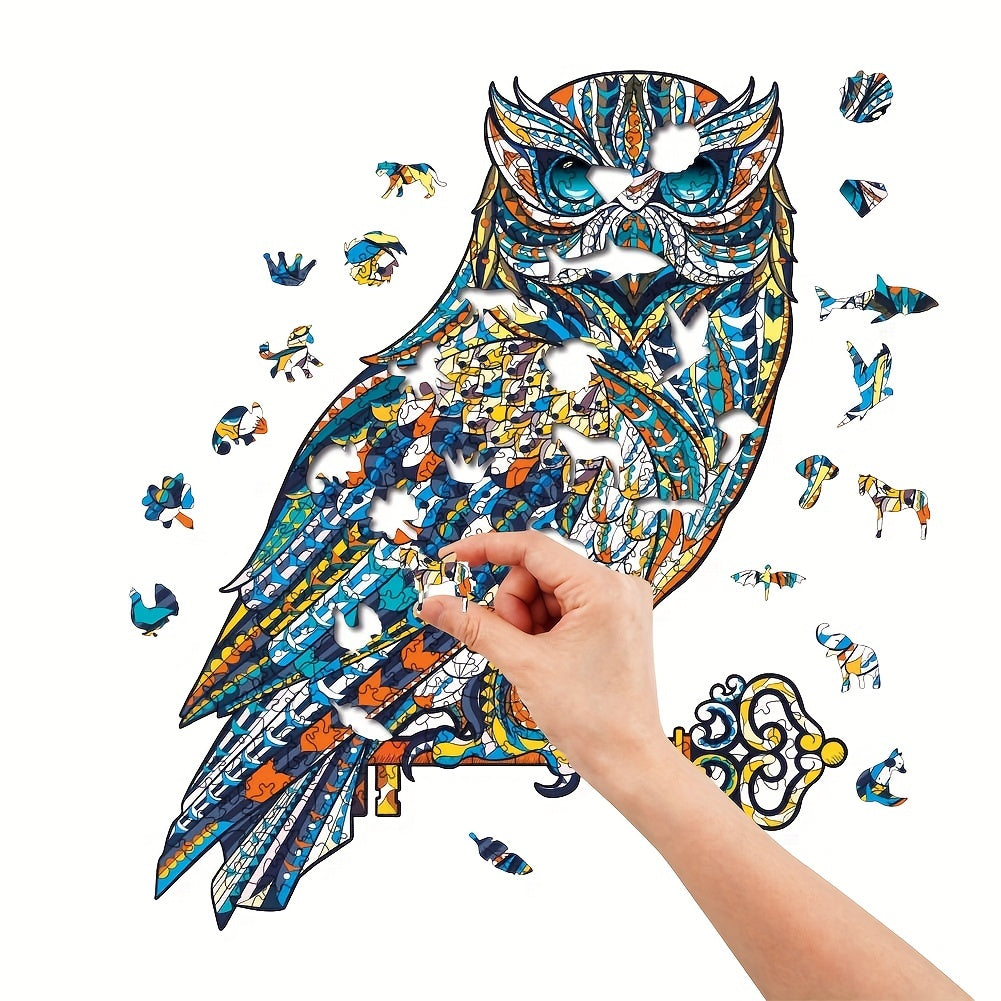 Scepter Owl Wooden Puzzle in Box