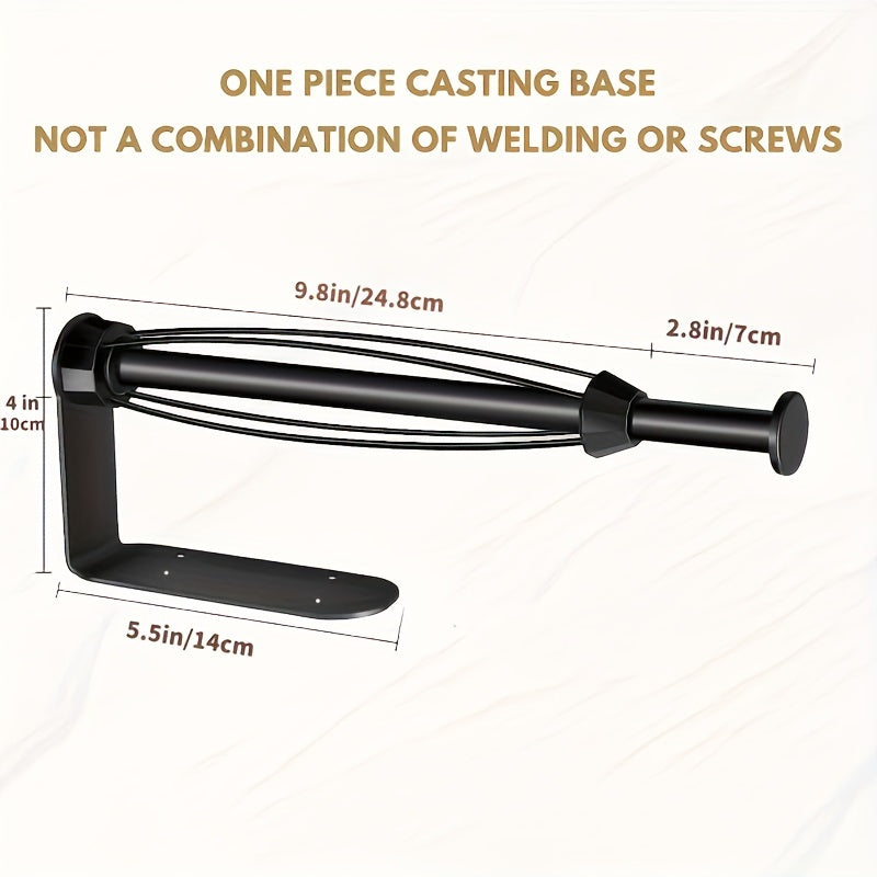 Under Cabinet Paper Towel Holder Wall Mount with Damping