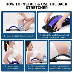 Lumbar Support Board for Traction & Stretching