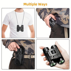 Mini Portable High Magnification Binoculars HD Lenses