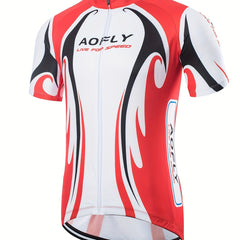 Quick Dry Men's Cycling Jersey with Rear Pocket