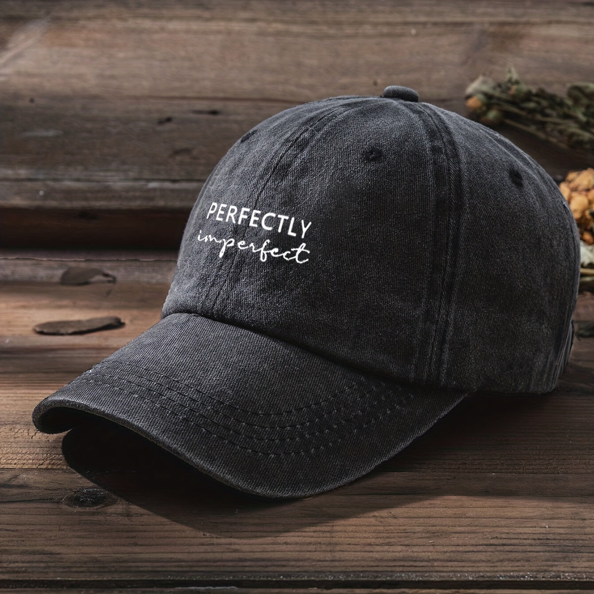Washed Distressed Baseball Cap Unisex Sun Hat