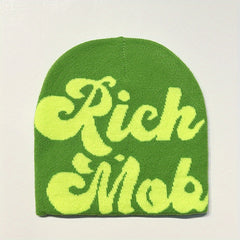 Colorful Knit Beanie Hat for Men and Women - Autumn/Winter