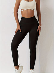 High Waisted Seamless Yoga Pants for Fall Winter Running Leggings
