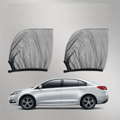Car Window Sun Shade Mesh UV Protection Insect Resistant - Universal Fit