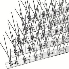 Bird Spikes Set Deters Small Birds Crows & Woodpeckers Roof Fence Window Cover
