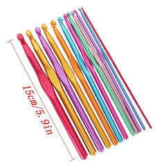 16pcs Woven Crochet Set DIY Knitting Tool Crochet Sweater Needle