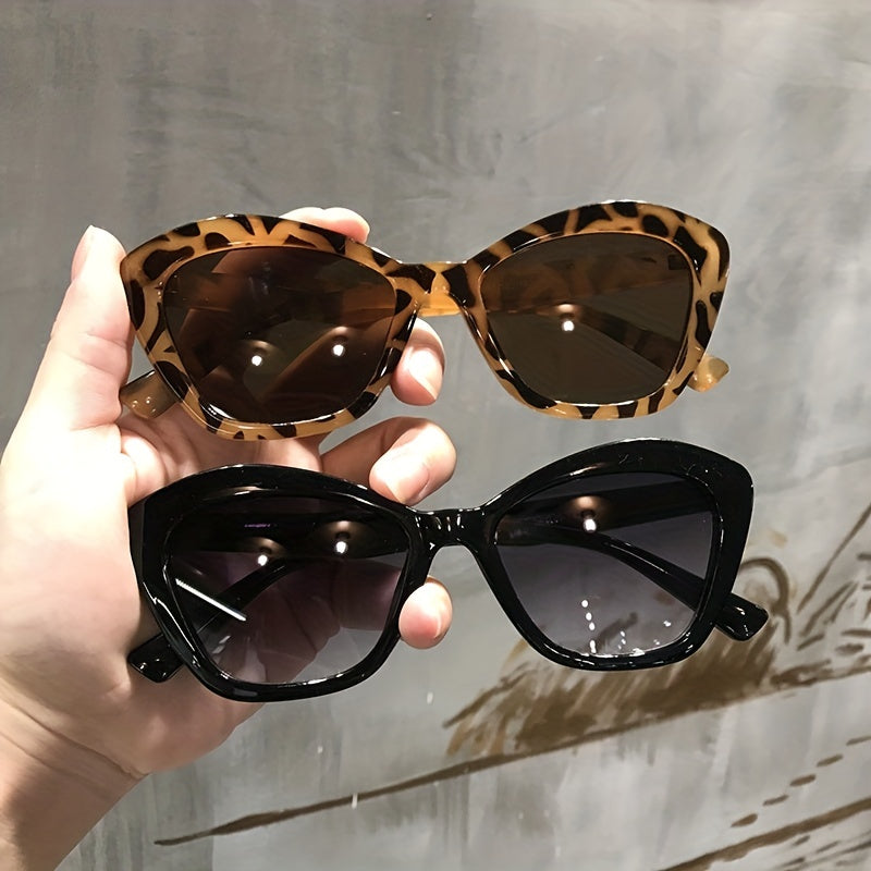 Y2K Rhombus Sunglasses Mod Gradient Anti Glare UV400