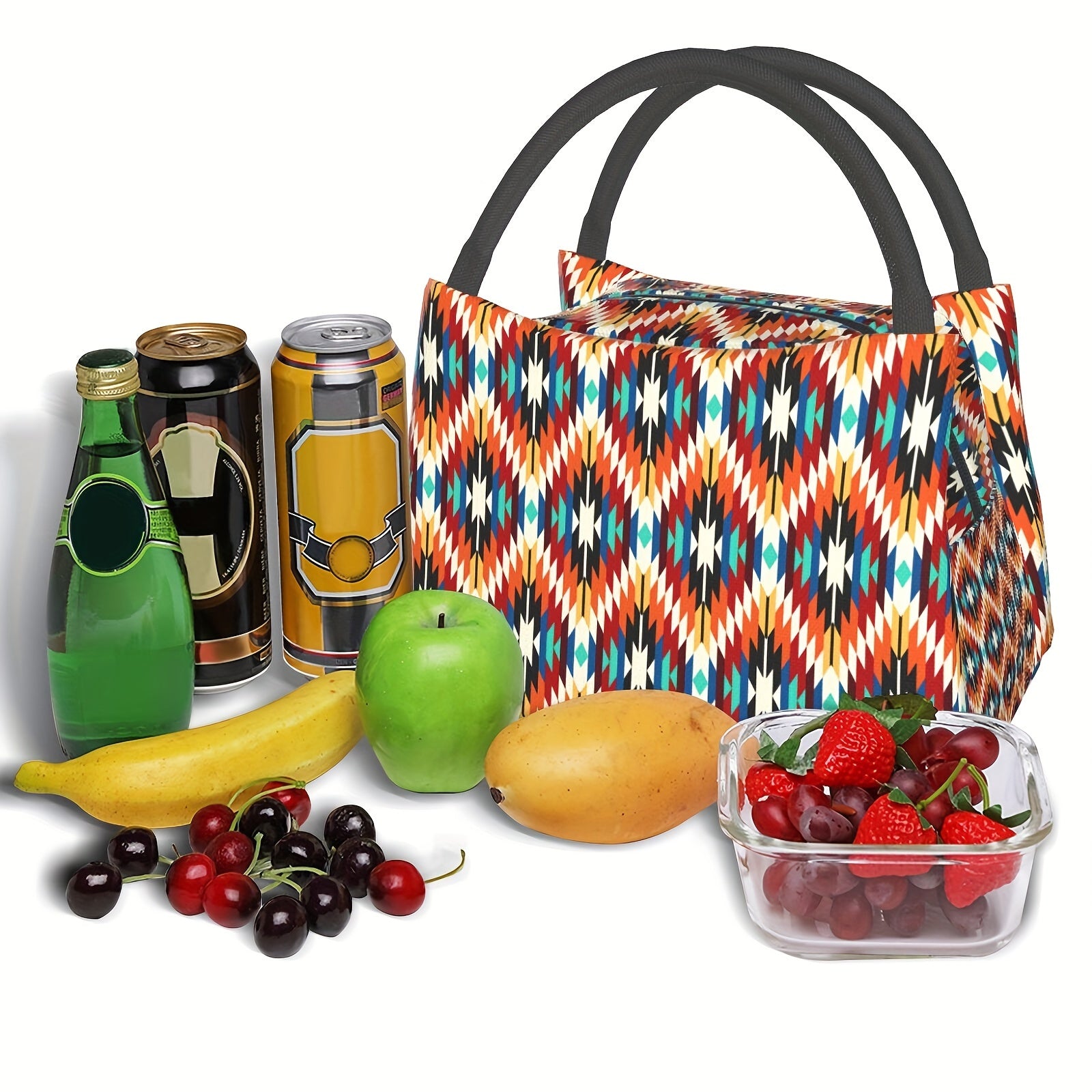 Portable Insulated Lunch Tote Bag For Picnic Beach Fishing Outdoor