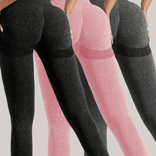 High Waist Stretch Yoga Pants Women's Activewear