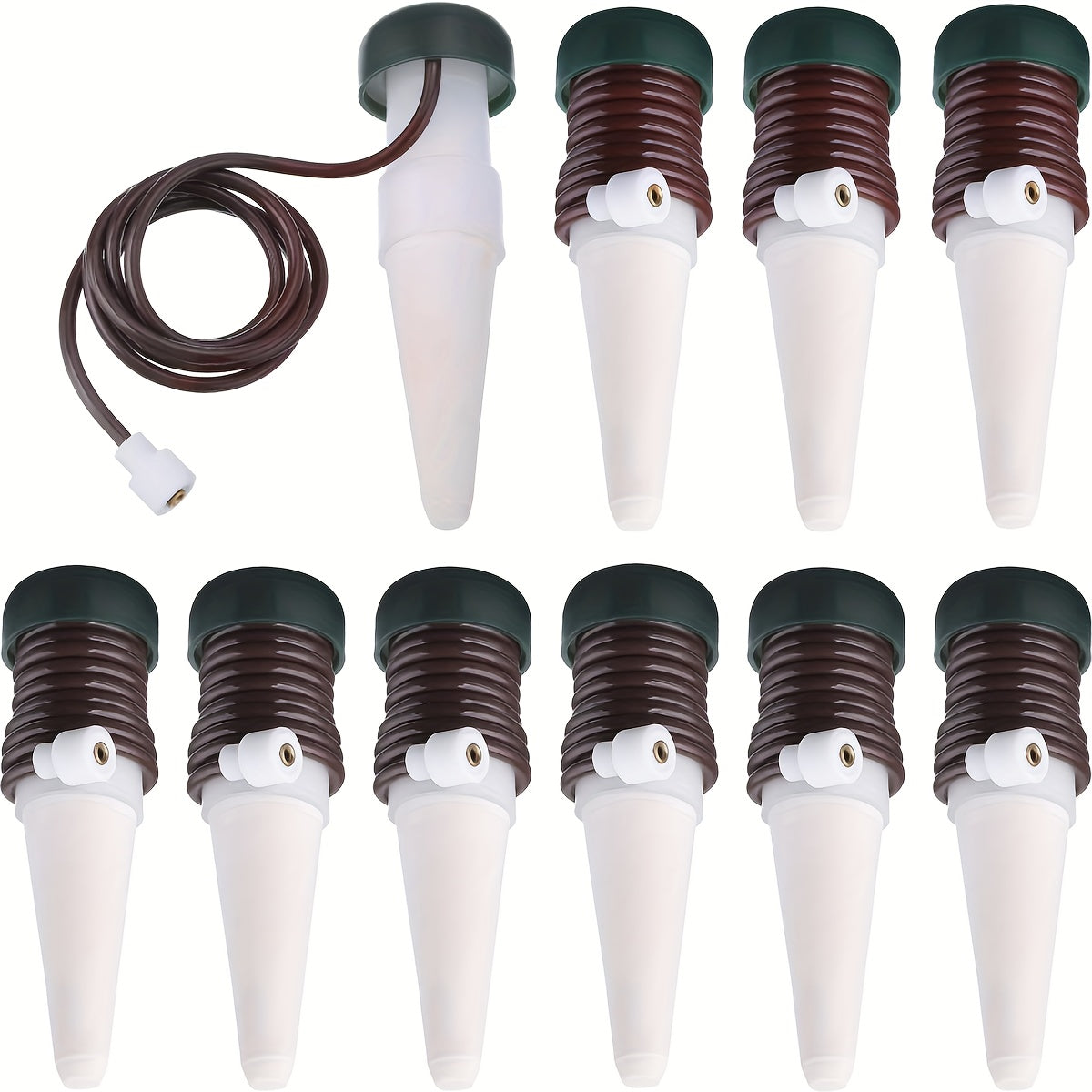 10 Pack Plant Watering Stakes Indoor/Outdoor Automatic Drip Irrigation