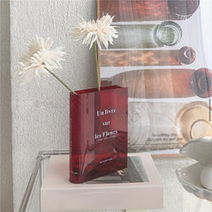Stylish Book Vase for Modern Decor