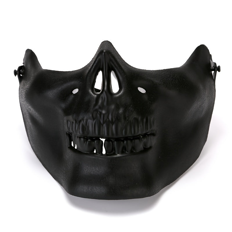 Halloween Skull Half Face Mask Stage Show Horror Ghost Mask