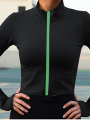 Women's Thermal Track Jacket Full Zip
