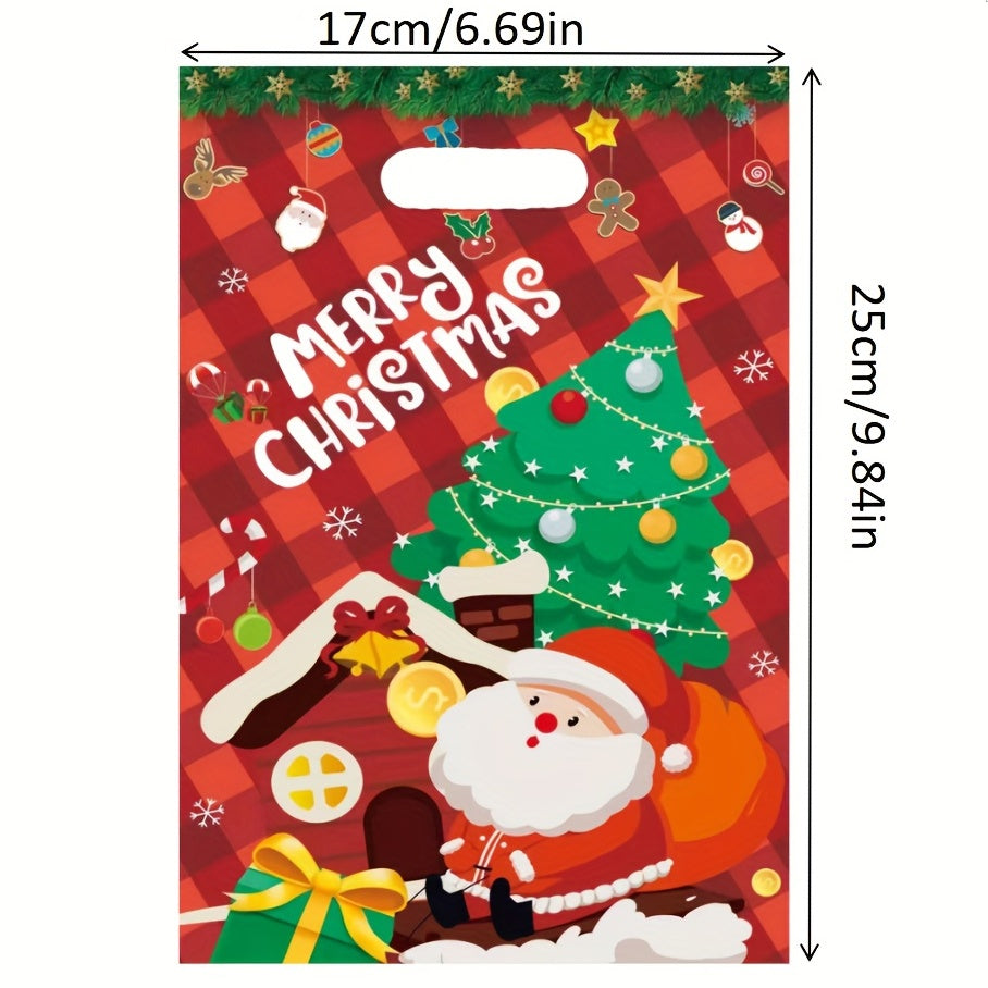 10pcs Cartoon Candy Bags Christmas Birthday Party Favor Bags