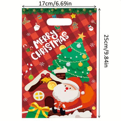 10pcs Cartoon Candy Bags Christmas Birthday Party Favor Bags