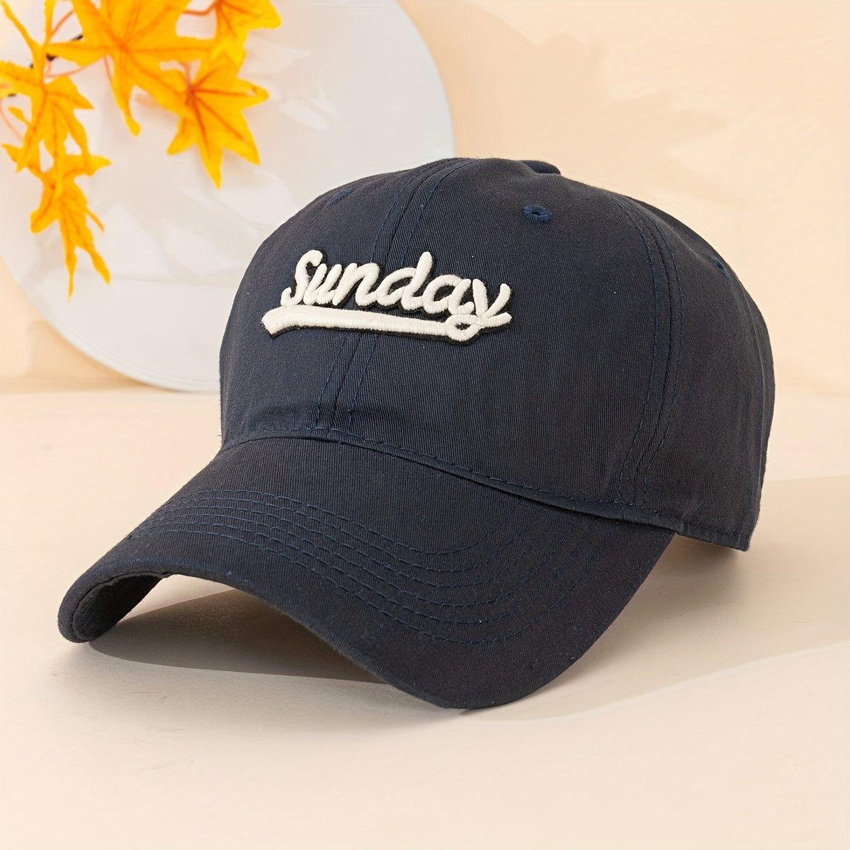 Adjustable Unisex Baseball Cap with Embroidery
